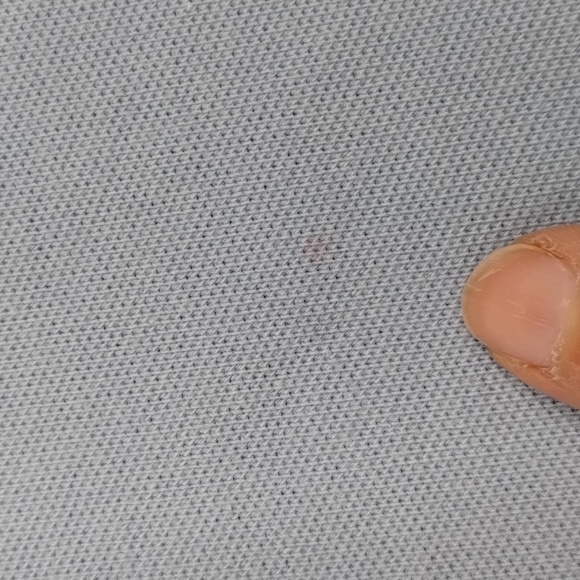 Aeropostale baby blue partial button 90's fitted top short sleeve size large - Picture 7 of 12